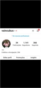 Conta Instagram 1142 Seguidores barata - Redes Sociais