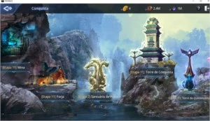 Conta mir4 lvl 75 86k de power/ 3° vale liberado SA 21