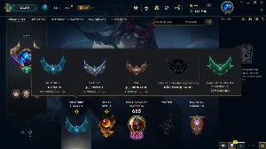 Conta League Of Legends Level 653. 170 Skins Todos Champions LOL