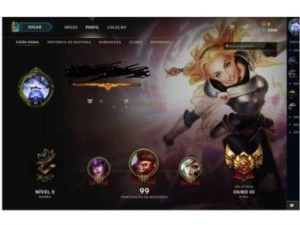 Conta unranked - League of Legends LOL