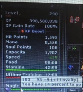 ELDER DRUID 290 ML 93 - OMBRA - Tibia