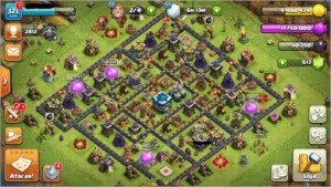 Clash of Clans cv13 Mal upado