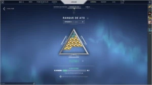 Conta Valorant nvl45 com skins e passe/Rank Ouro3-Platina1
