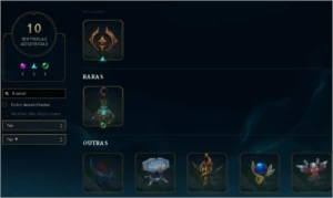 Conta do LoL, Ouro 1 runa 4,64 champ , 24 skins - League of Legends