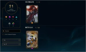 Conta do LoL, Ouro 1 runa 4,64 champ , 24 skins - League of Legends
