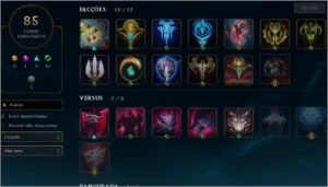 Conta do LoL, Ouro 1 runa 4,64 champ , 24 skins - League of Legends
