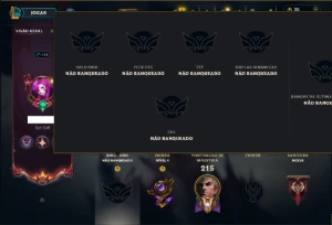 Unranked com 95 Champs e 74 Skins ( ADC / MID ) - League of Legends LOL