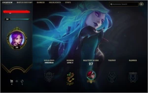 CONTA NÍVEL 30 LEAGUE OF LEGENDS LOL