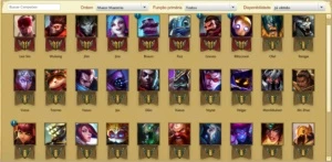 CONTA LEAGUE OF LEGENDS BR- 5 SKINS - 40 CHAMP - UNRANKED LOL