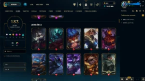 Conta League of Legends atualmente Esmeralda 3 LOL