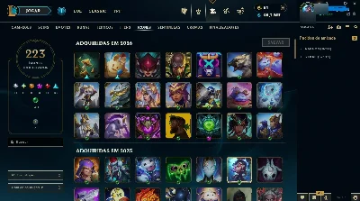 Conta League of Legends atualmente Esmeralda 3 LOL