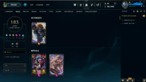 Conta League of Legends atualmente Esmeralda 3 LOL