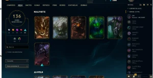 Conta league of legends várias skins e campeões LOL