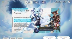 AR 56 - 1 arma 5* + 7 personagens 5* - Genshin Impact