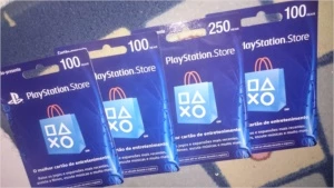 Cartões da psn Brasil - Playstation