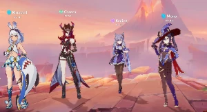 Conta Genshin Impact Nahida - Lauma - Mualani - Chasca