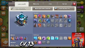 Centro de Vila 13 - Clash of Clans