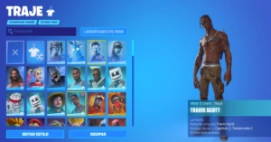 Conta Fortnite - Travis E Mais De 3K Gasto - Conta Epic