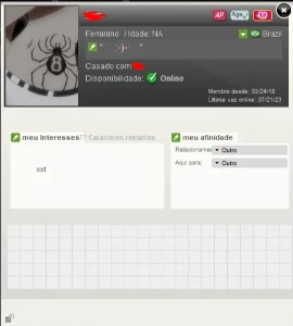 Conta Imvu (Nick 3 Letras + 5 Anos De Conta)
