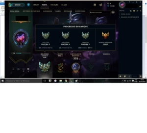 Conta Platina LoL - League of Legends
