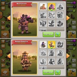 CONTA CV10 PRATICAMENTE FULL CLASH OF CLANS