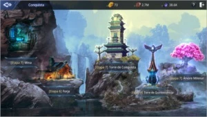Conta MIR4 SA 13 Taoista lvl 56 58.6k de power