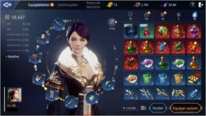 Conta MIR4 SA 13 Taoista lvl 56 58.6k de power