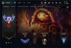 Conta lol diamante 1 - League of Legends