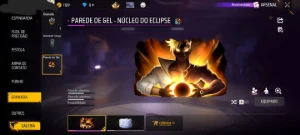 Conta Free Fire Nivel 11 + Skin Elisabeth (Gintama) + 4 Skin