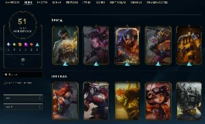 Conta League of Legends Full Acesso - 103 Champs e 51 Skins LOL