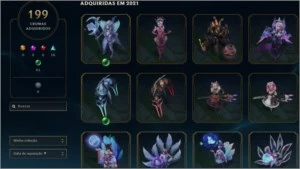 Conta do lol servidor BR com todas as Skins e + coisas - League of Legends