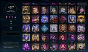 Conta do lol servidor BR com todas as Skins e + coisas - League of Legends