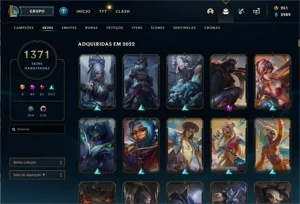Conta do lol servidor BR com todas as Skins e + coisas - League of Legends