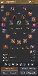 Conta end game todos os tesouros - Black Desert