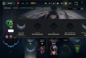 Prata 3 com TODOS os Champs e 160 Skins ( TOP / ADC ) - League of Legends LOL