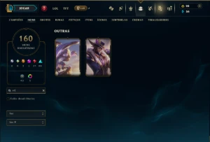 Prata 3 com TODOS os Champs e 160 Skins ( TOP / ADC ) - League of Legends LOL