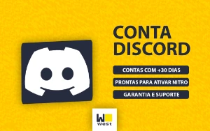 Conta Discord - + 30 dias | Pronta para ativar nitro - Redes Sociais