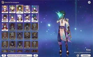 conta genshin com xiao ar10 conta vinculada anivesario livre - Genshin Impact