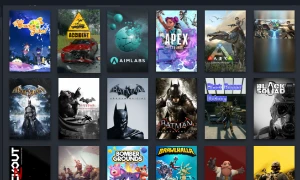 conta steam com diversos jogos