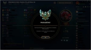 ELO JOB BRONZE PRATA OURO - League of Legends LOL