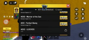 Conta de roblox blox fruits