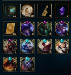 Conta D4 SoloQ P4 Flex Muito Espólio e Lux Elementalista - League of Legends LOL