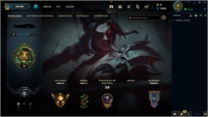 Conta Gold 4 recem upada, troca de email - League of Legends LOL