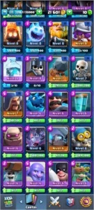 Conta Clash Royale
