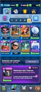 Conta Clash Royale