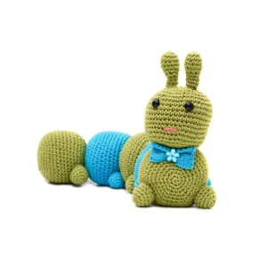 Centopéia colorida em amigurumi - Artesanato e Personalizados