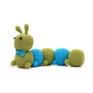 Centopéia colorida em amigurumi - Artesanato e Personalizados