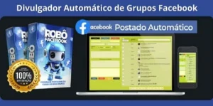 Robô Postador Em Grupos Facebook - Softwares e Licenças