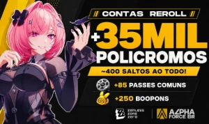 Zenless Zone Zero - Contas Rerroll com POLICROMOS