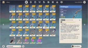Conta Genshin Impact AR 5 com Shogun Raiden